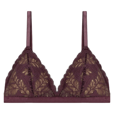 GINA BRA BURGUNDY