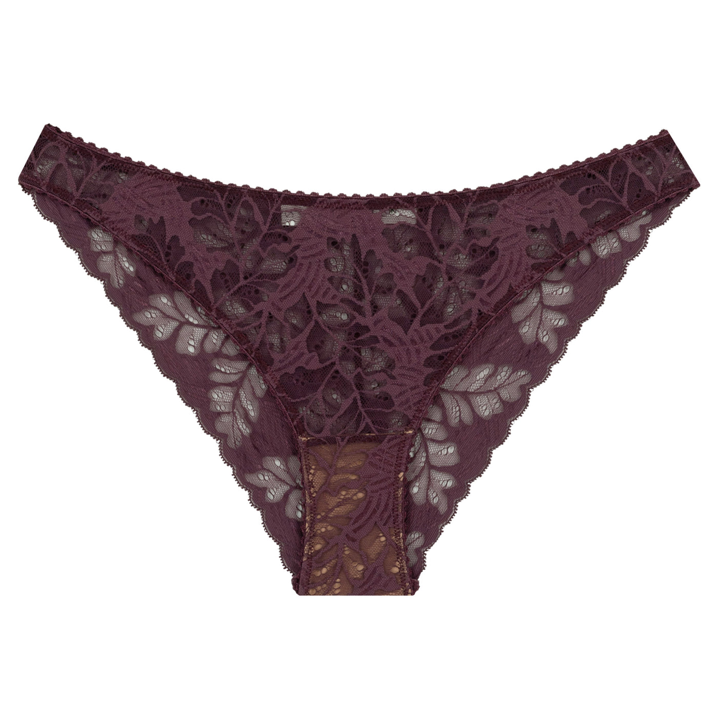 GINA BRIEFS BURGUNDY