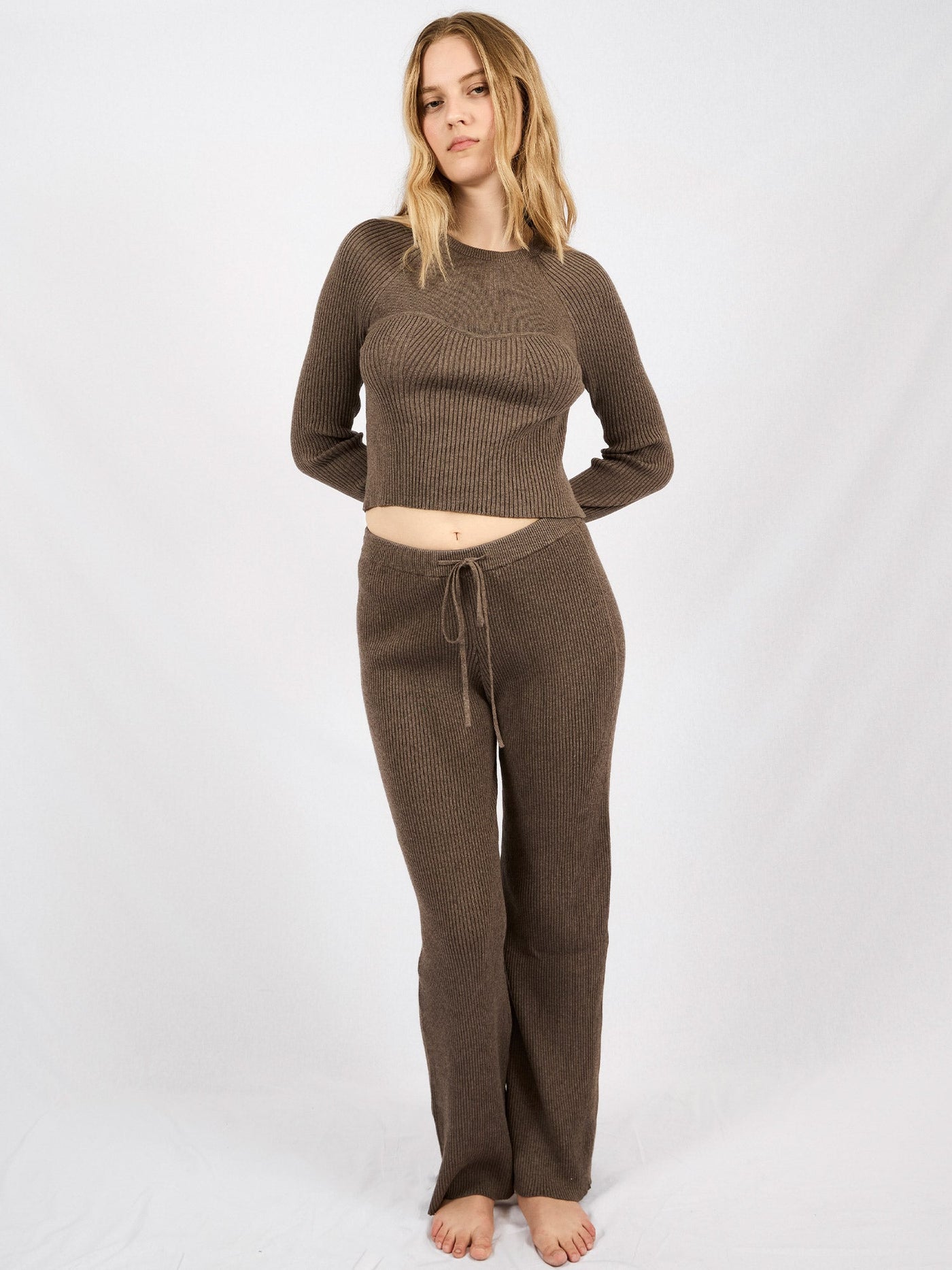 FORUDBESTIL JULIE PANTS TAUPE