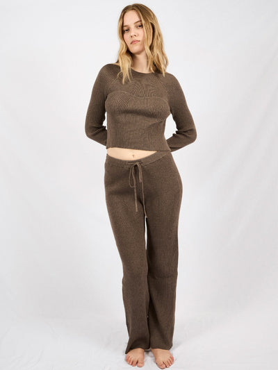 FORUDBESTIL JULIE PANTS TAUPE