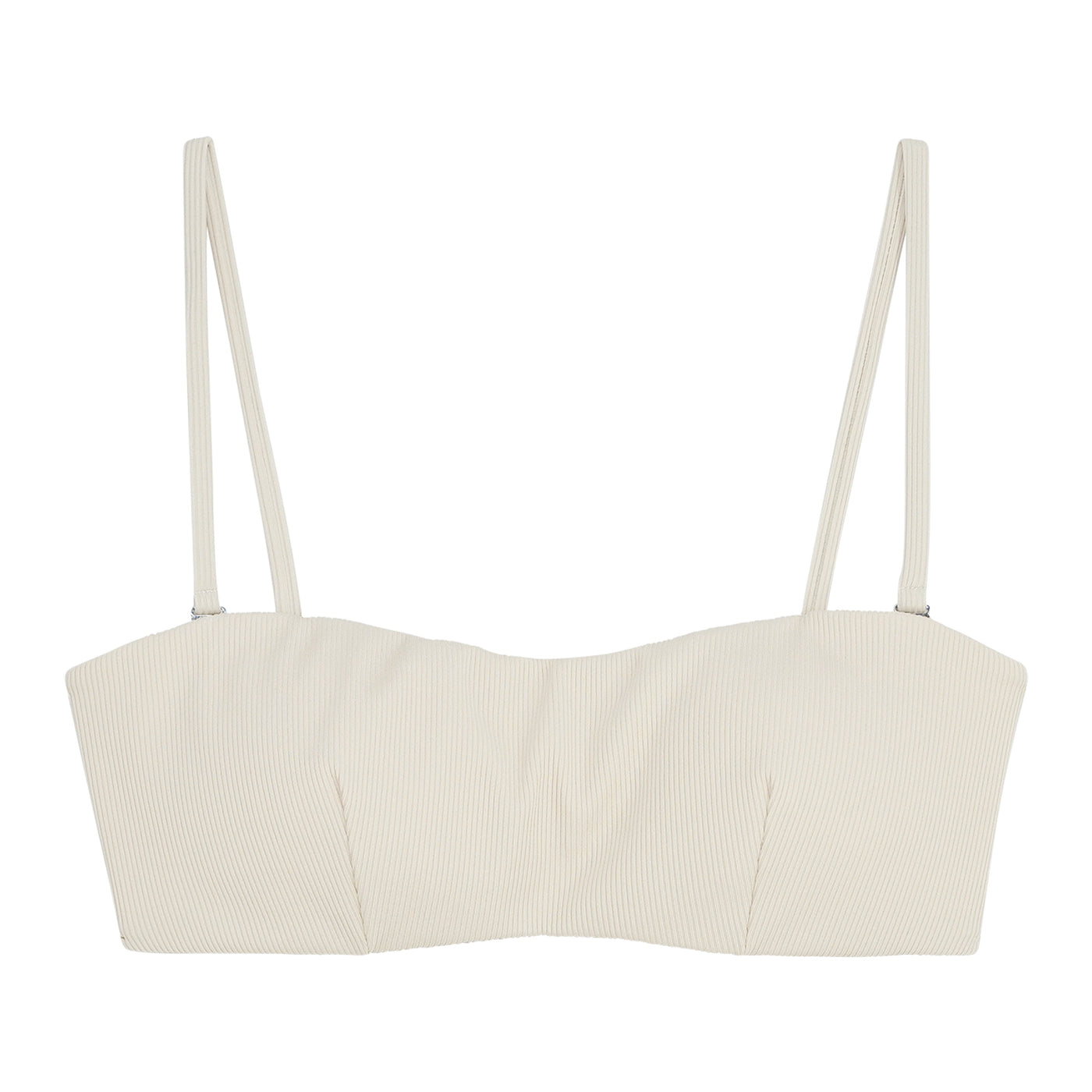 Underprotection bikini top i hvid lavet af 90% polyester (genanvendt) og 10% elastan