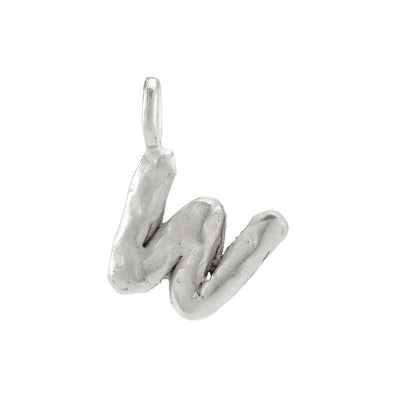 LIQUID LETTERS SILVER BY SIGRUN